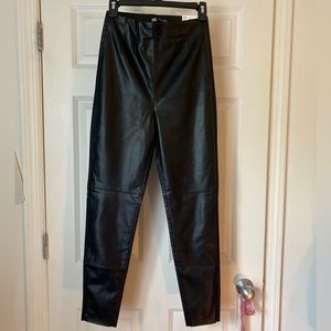 Zara Leather Leggings